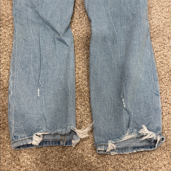 Abercrombie & Fitch Light Blue High Rise Jeans - Picture 4 of 5